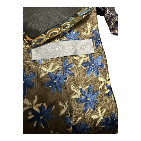 Vintage neck tie lot Principe Cellini Bert Pulitzer, silk made in USA and Italy - Picture 8 of 16